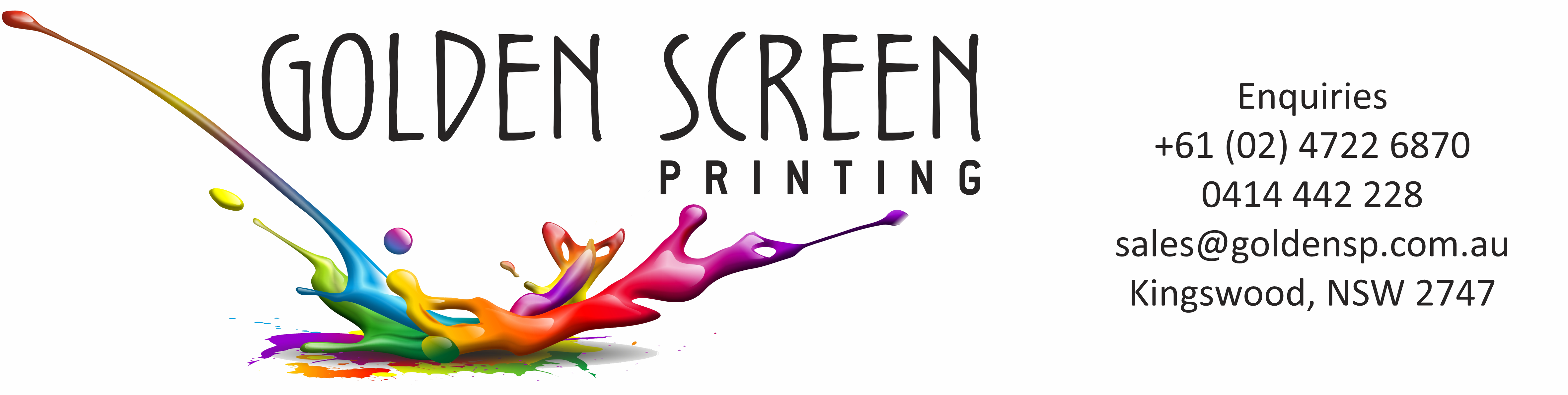 Golden Screen Printing